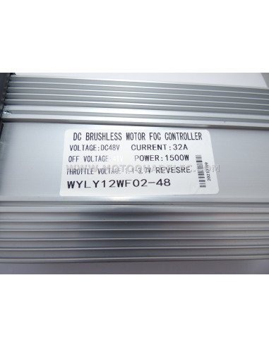 controleur brushless 48V 1500W 32A Dirt Bike Tox WYLY12WF02-48