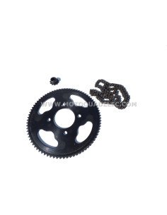 KIT CHAINE QUAD ADVENTURER 1000W & 1100W LIYA E-A050