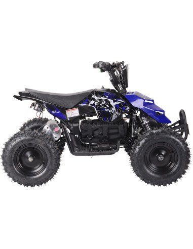 Mini Quad Enfant TOX 800W Crawler bleu