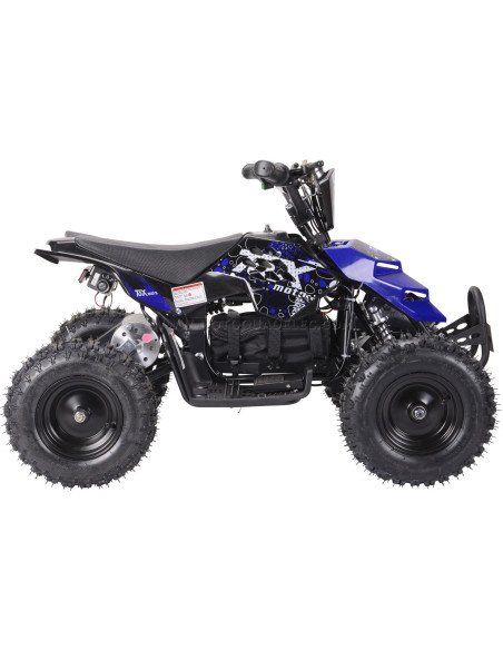 Mini Quad Enfant TOX 800W Crawler bleu