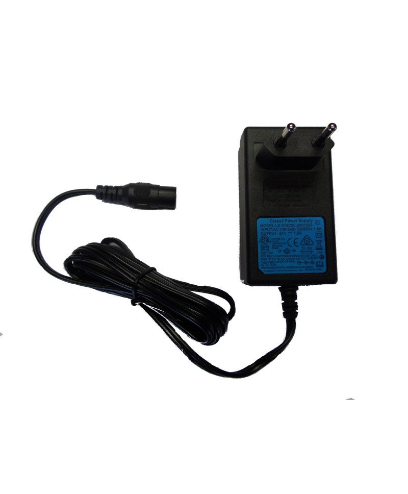 Chargeur 24V 1.5ah pour batteries au plomb pour véhicules électriques -  Quad, Pocket Bike, Motocross, Trottinettes