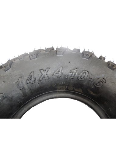 PNEU 14x4.10-6 TUBELESS CROSS