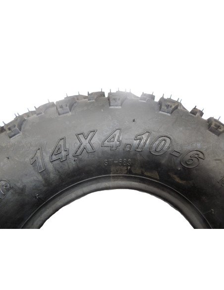 PNEU 14x4.10-6 TUBELESS CROSS