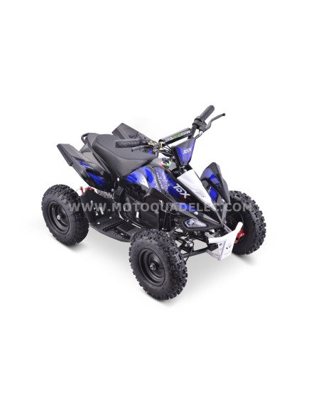Mini Quad Enfant TOX 800W Runner bleu