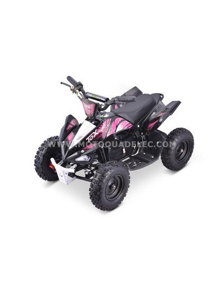 Mini Quad Enfant TOX 800W Runner rose