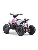 Mini Quad Enfant TOX 800W RUNNER Rose Prêt à Rouler