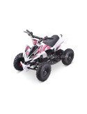 Mini Quad Enfant TOX 800W RUNNER Rose Prêt à Rouler