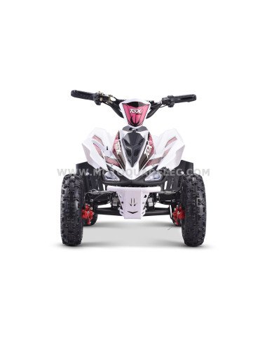 Mini Quad Enfant TOX 800W RUNNER Rose Prêt à Rouler