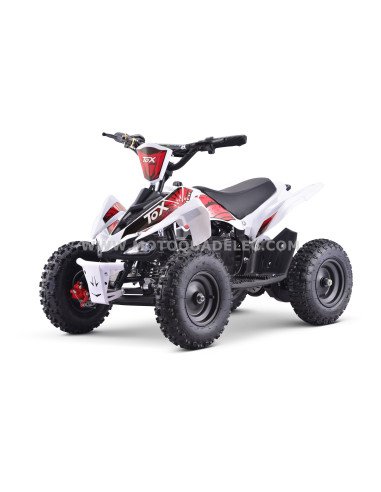 Mini Quad Enfant TOX 800W Crawler Rose Blanc Girly Edition