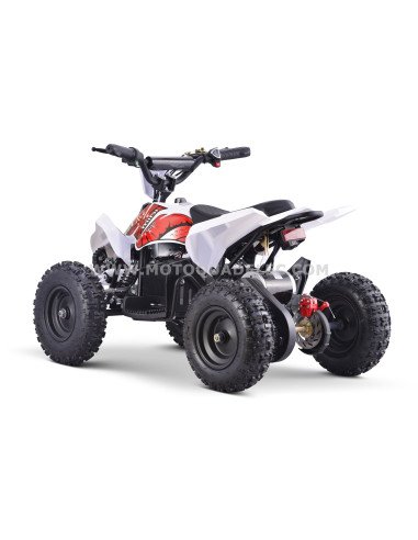 Mini Quad Enfant TOX 800W Crawler Rose Blanc Girly Edition
