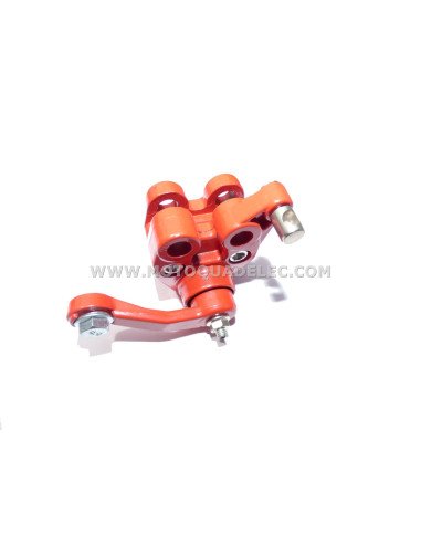 Etrier de frein arriere rouge mini quad