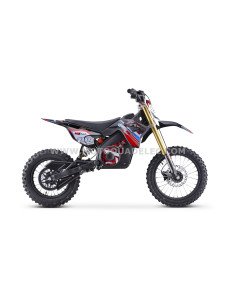 DIRT BIKE TOX 48V 1300W ROUGE ULTIMATE 2