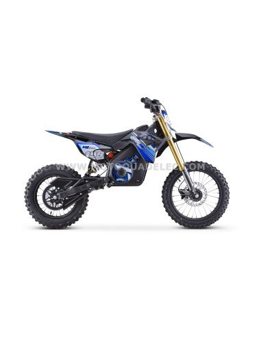 DIRT BIKE TOX 48V 1300W BLEUE ULTIMATE