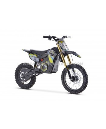 DIRT BIKE TOX 48V 1300W JAUNE ULTIMATE