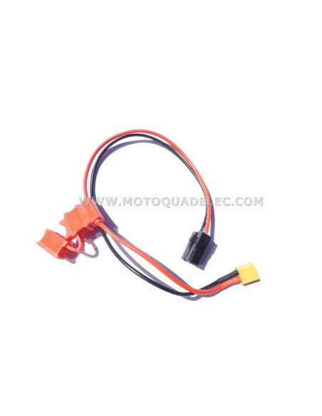 CABLE ET CONNECTEUR DE BATTERIE LITIUM DIRT BIKE XT60